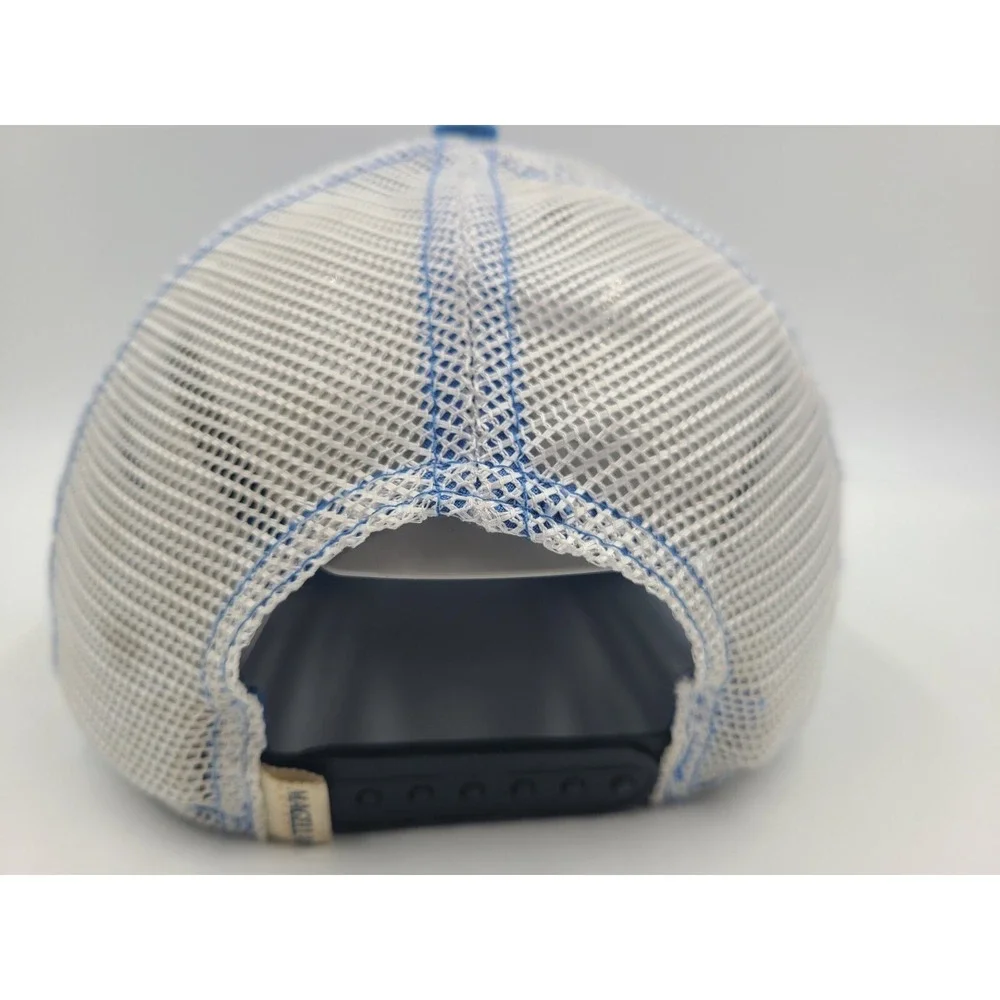 Magellan Outdoors‎ Live to Explore Mesh Trucker Snapback Hat Cap Men Women Blue